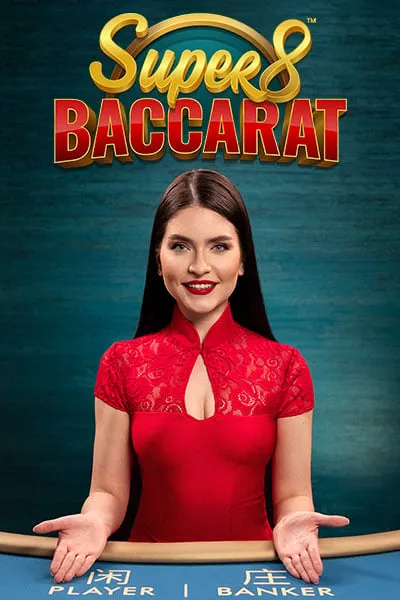 Super 8 Baccarat live hra Super 8 Baccarat